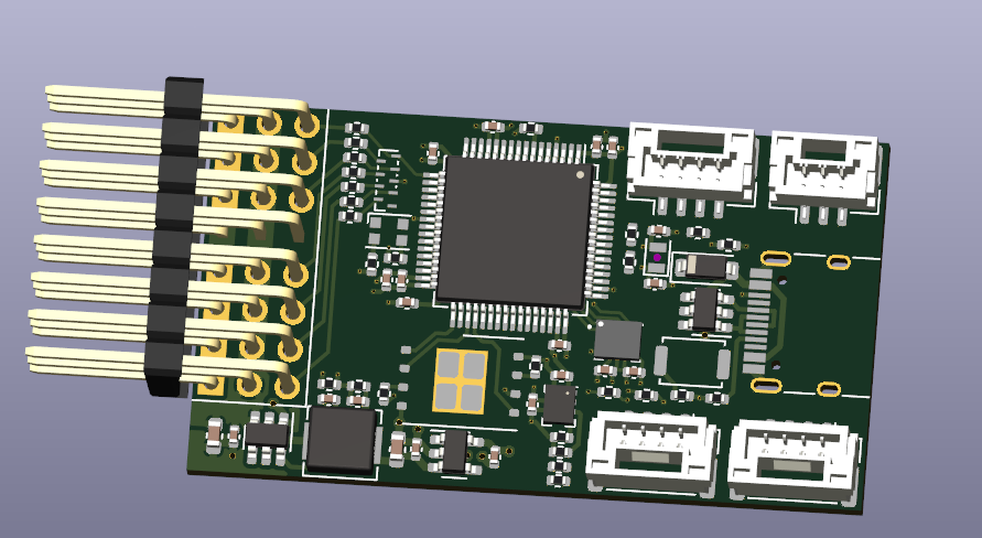 Old FC design with horizontal connectors