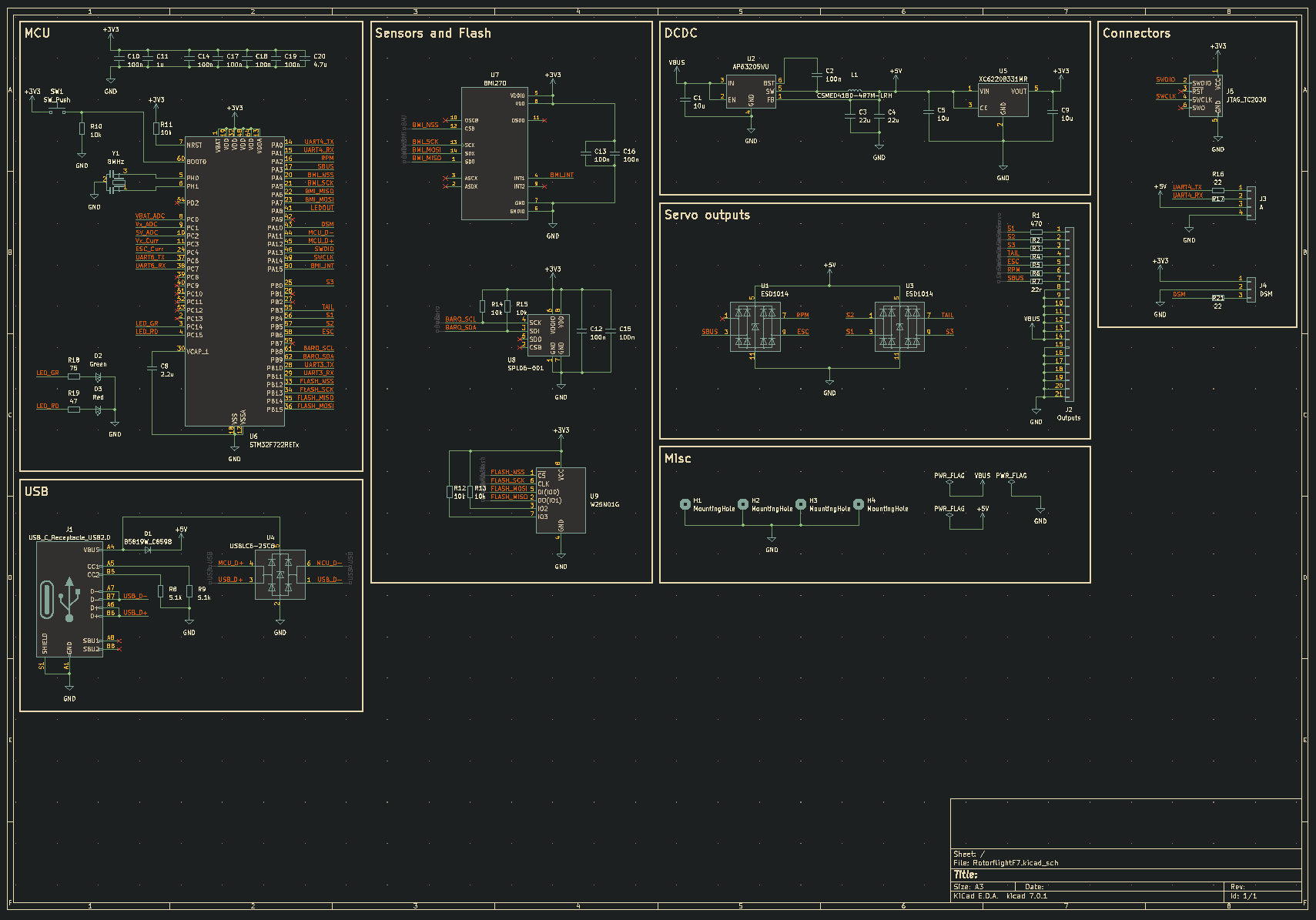 Flight controller Schematic